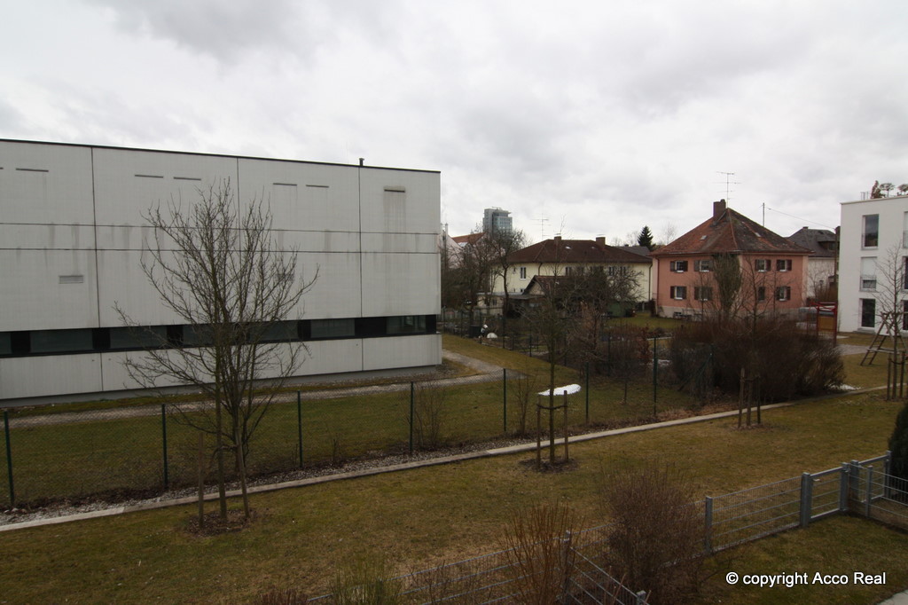 Blick vom Balkon